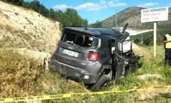 Malatya’da kayalıklara çarpan araçta bir kişi hayatını kaybetti