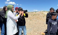 Öğrenciler kuş gözlemi etkinliğinde doğayı keşfetti