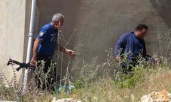 Pompalı tüfekle yaraladığı kişinin ardından polisle delil aradı
