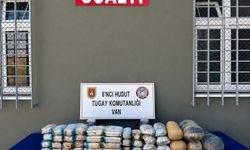 Van'da sınır hattında 44 kilo uyuşturucu yakalandı