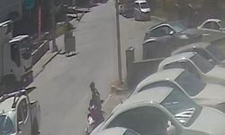 Ahlat'ta kontrolden çıkan çöp konteyneri caddeyi birbirine kattı