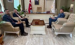 Bitlis İl Müftüsü Koçak'tan Hizan Kaymakamı Öztürk'e hayırlı olsun ziyareti