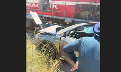 Manzarayı çekerken tren kazasını anbean kaydetti