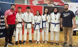 Ağrılı judocular Mardin'deki yarı finale yükseldi