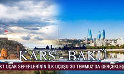 Bakü-Kars direkt uçuşları başlıyor