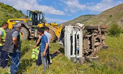 Bingöl'deki trafik kazası 1 kişi hayatını kaybetti