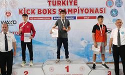 Erzincanlı Kick Boksçulardan Türkiye Şampiyonası'nda gururlandıran başarı