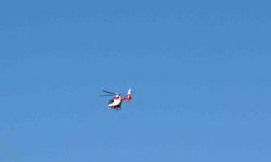 Hakkari'de entübe edilen bebek helikopter ambulansla Van'a nakledildi