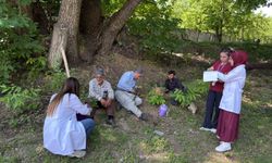 Hakkari'de vatandaşlara kanser taraması yapıldı