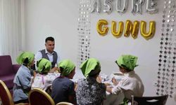 Koruma altındaki çocuklar aşure geleneğini yaşattı