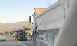 Muş'ta İl Özel İdaresi aracı takla attı: 1 kişi yaralandı