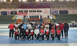 Uluslararası Short Track sporcuları Erzurum'da buluştu
