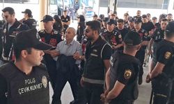 Vali Tuncay Sonel ve iki polis Erzurum Adliyesi'nde ifade veriyor