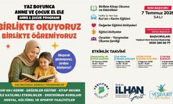 Yeşilyurt'ta çocuklar kitap ve eğlenceyle buluşacak