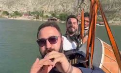 Zipline heyecanına davul zurna renk kattı