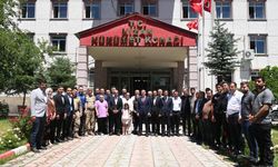 Hizan Kaymakamı Bilgin'den veda ziyareti