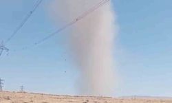 Elazığ'da etkili olan hortum korku dolu anlar yaşattı