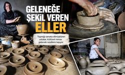 Mutkili kadınlar asırlık çömlekçilik geleneğini yaşatıyor