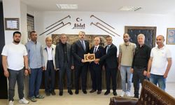 Ahlat’ta Kaymakam Kaya’ya ziyaret