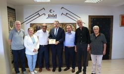 Manisa Ahlat Derneği'nden Kaymakam Kaya'ya hayırlı olsun ziyareti