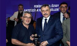 Özkan Olcay'a Doğu'nun Medya Oscarları'nda Gazetecilik Başarı Ödülü