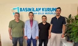 Yerel basından BİK Van Bölge Müdürü Kenan Tokgöz’e ziyaret