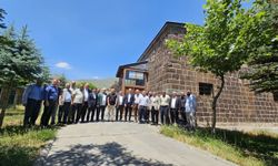 Çekmece köyündeki Ayasofya Camisinde turizm ve ulaşım değerlendirmesi yapıldı