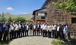 Kaymakam Demirer tarihi Ayasofya Camii'nde incelemelerde bulundu