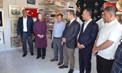 Tatvan'da Adem El Emeği Sergi Evi'ne ziyaret