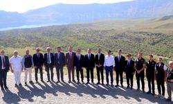 Bakan Yardımcısı Demiralp, Nemrut Kalderası'nı inceledi