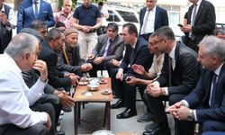 Başkan Tanğlay ve Vali Karakaya, vatandaş ve esnafla buluştu