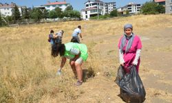 Tatvan’da çocuklar ve doğaseverler Van Gölü kıyısında temizlik yaptı