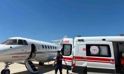 Bingöl'de 4 aylık bebek için uçak ambulans seferber oldu