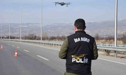 Erzincan'da drone destekli trafik denetimi yapıldı