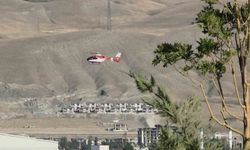Hamile kadın ambulans helikopter ile Van'a sevk edildi