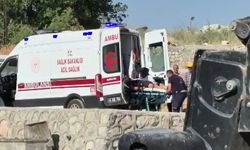 İş makinesinde talihsiz kaza: Operatör yaralandı