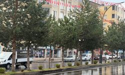 Ahlat’ta sabah saatlerinde yağmur etkili oldu