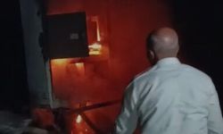 Güroymak’ta trafoda çıkan yangın paniğe neden oldu