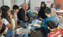 Hakkâri’de çocuklardan çevre mesajı: Atık malzemeler yeniden hayat buldu