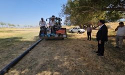Aydınlar Beldesi’nde içme suyu sorunu yaşanan mahalle için çalışma başlatıldı