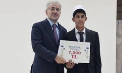Ahlatlı hafız bölge ikincisi oldu