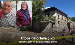 Elazığ’da ev yangınıyla ilgili çarpıcı detay: Karı kocanın vurulduğu ortaya çıktı