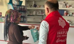 Bitlis'te Vakıf hayırları ihtiyaç sahiplerine ulaştırılıyor