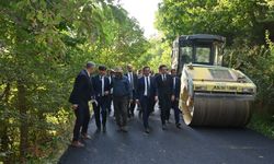 Vali Karakaya, Hizan’daki yol ve altyapı çalışmalarını inceledi