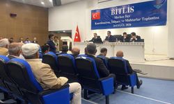 Bitlis’te muhtarlar toplantısı gerçekleştirildi