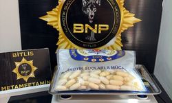 Tatvan’da 608 gram metamfetamin ele geçirildi
