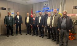 Yeniden Refah Partisi’nden TATSO’ya hayırlı olsun ziyareti