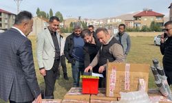 Yüksekova'da arılar elektrikli çitle koruma altında alındı