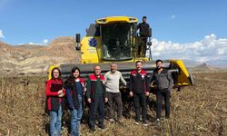Erzincan’da ayçiçeği hasadında dane kaybına sıkı denetim gerçekleştirildi
