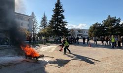Erzincan’da yangın güvenliği ve ilk yardım eğitimi verildi